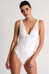 Shan Charlie-Rose Deep V-Neck One-Piece  - 42480-05-020